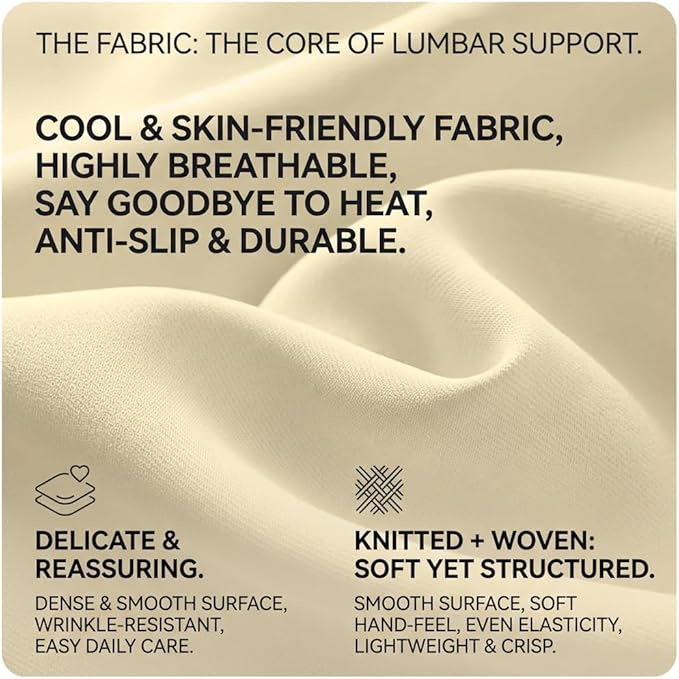 Car Headrest Pillow & Lumbar for Audi A4 B8 Sedan 2007 2008 2009 2010 2011 2012 2013 2014 2015, Car Seat Neck Pillow Back Support, Breathable All-Season Automotive Seat Cushions, 2PCS