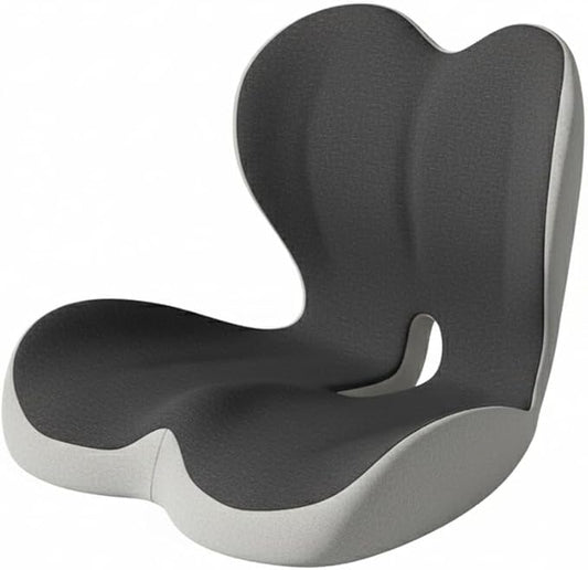 Memory Foam Office Chair Cushion for Sciatica Pain Relief – Ergonomic Seat Cushions for Office Chairs, Desk Chair Cushion & Lumbar Support for Car, Airplane Seat Cushion for Back Pain