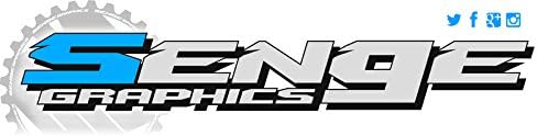 12eDRIVE Fly Racing Purple Senge Graphics Kit Compatible with Stacyc