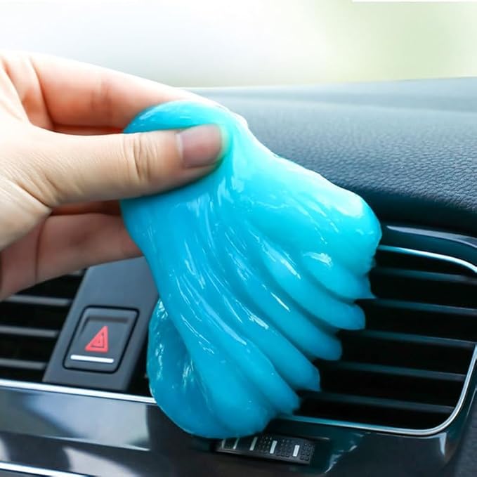 Car Cleaning Gel Compatible with Jeep Wrangler, 200g Detailing Putty for Auto Vents, Dashboard, Cup Holders - Reusable Multifunctional Dust Remover,200g*1