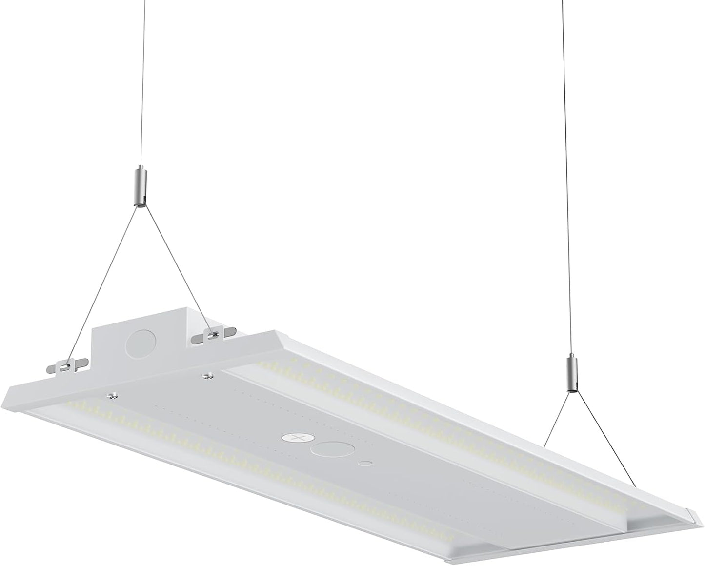 300W LED Linear High Bay Light, 45000LM Shop Light Commercial 120-277V, 5000K High Bay LED Shop Lights for Warehouse, Garage, Factory, UL Listed, 5 Years Warranty