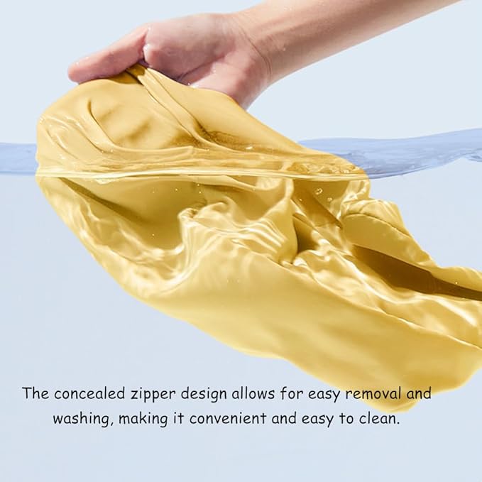 Car Lumbar Support Pillow for Hyundai Ioniq 6 2022 2023 2024 Memory Foam Back Support Cushion Breathable Car Seat Lumbar Pad Accessories,Grey