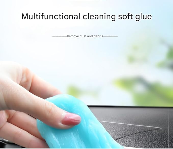 Car Cleaning Gel for Chevrolet Trailblazer 2001-2025, 200g × 2 Pack Car Interior Cleaner Slime, Auto Detailing Tools, Auto Dust Car Crevice Cleaner