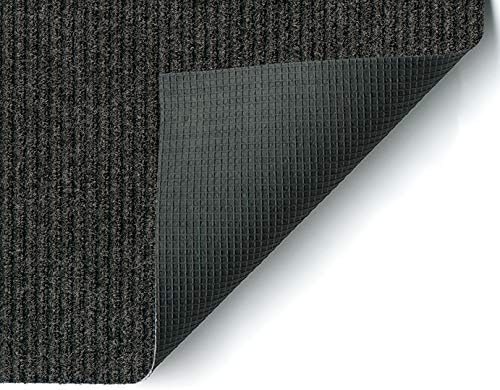 KOECKRITZ Heavy Duty Durable All Weather Indoor/Outdoor Non Slip Entrance Mat Rugs and Runners for Office Business Building Home Garage Front Door (5' x 13', Charcoal)