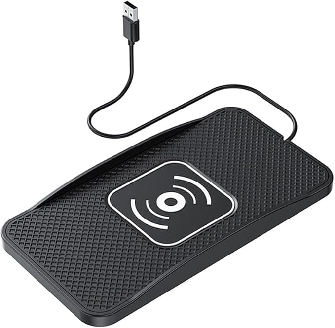 Wireless Car Charger Pad for BMW E36 E46 E90 F30 G20 E92 GT Convertible, Type-C/USB 20W Car Wireless Charger Non-Slip Phone Charging Pad Car Accessories,B 30cm Cable USB Plug