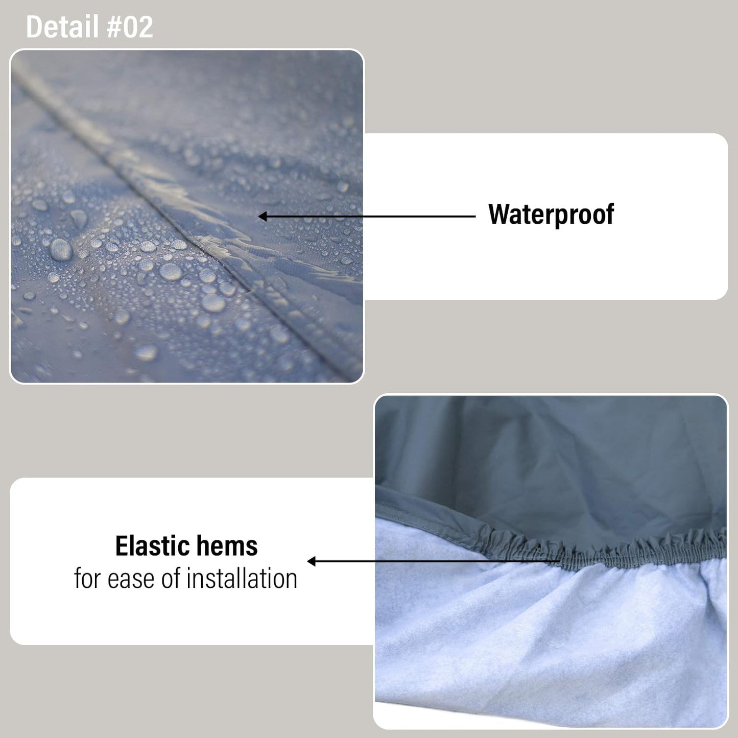 Supreme Full Car Cover – for Pontiac Catalina 1962-1976 Hardtop 2-Door Semi Custom Fit Waterproof Full Coverage All Weather Windproof Dust Proof Indoor Outdoor Automobile