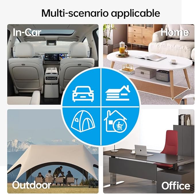 Car Lumbar Support Reversible Design Fixes Waist Gap Improves Driving Comfort Double-Sided Perforated enhances air Circulation Durable maintains Shape Long Lasting use 1P(Black)
