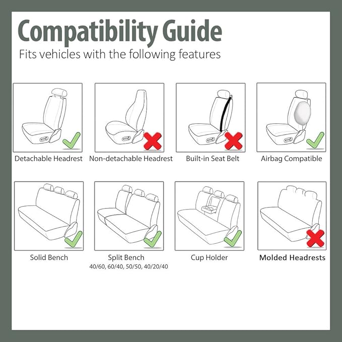 TLH Car Seat Covers Premium 3D Air Mesh Automotive Seat Covers Full Set Burgundy Seat Covers Airbag Compatible and Split Rear Car Seat Cover Universal Fit Interior Accessories for Cars Trucks and SUV