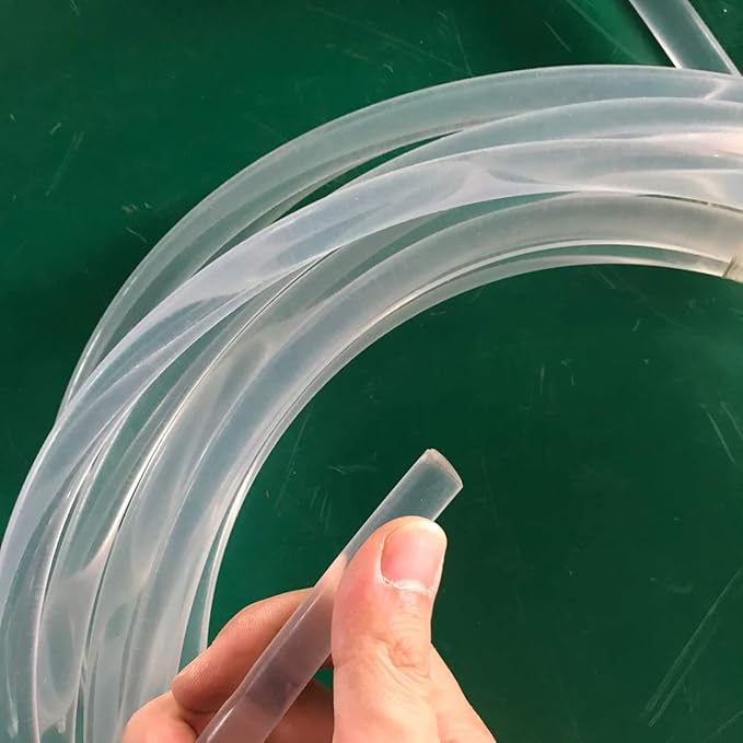 Super Bright MMA Plastic Optic Fiber Side Glow - LED Light Source Soft Optical Fiber Light Guide Strip (0.31in Diameter)