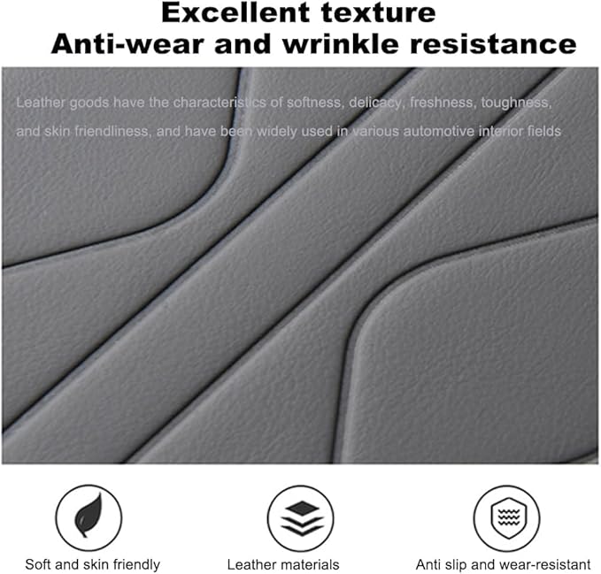 1 Pack Car Center Console Cover Custom Fit for 2024 2025 Lexus GX550 550h, Leather Memory Foam Armrest Cushion Protector, Anti-Scratch Durable Armrest Pad,Beige