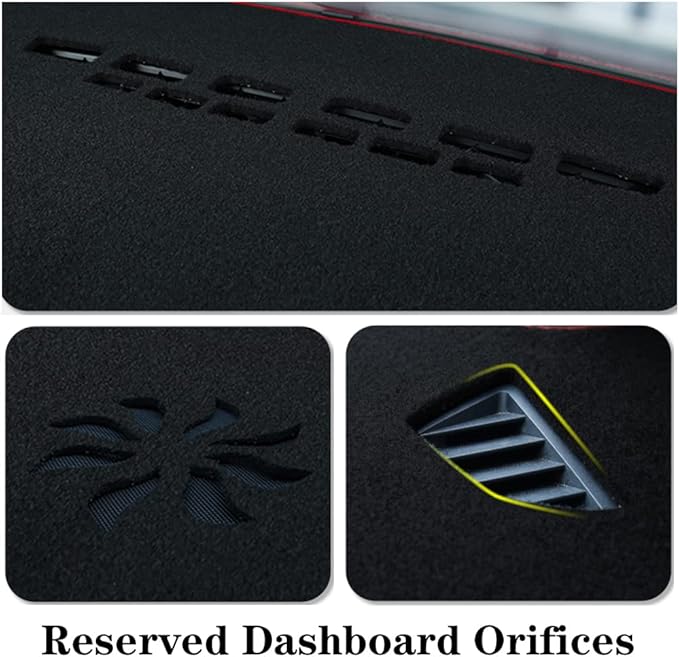 Dashboard Cover for Buick Verano 2012-2016,Polyester Dash Covers mat,Car Dash Board Protecter Cover,Interior Dash Covers Pads,Blue