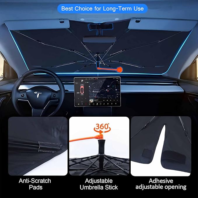 Fun Turtle Driving Windshield Sunshade Umbrella Sea Turtle Umbrella Sun Shade for Car Windshield Upgraded Heat Insulation Sunshades Car Front Window Covers for Trucks Sedan SUV Pickup