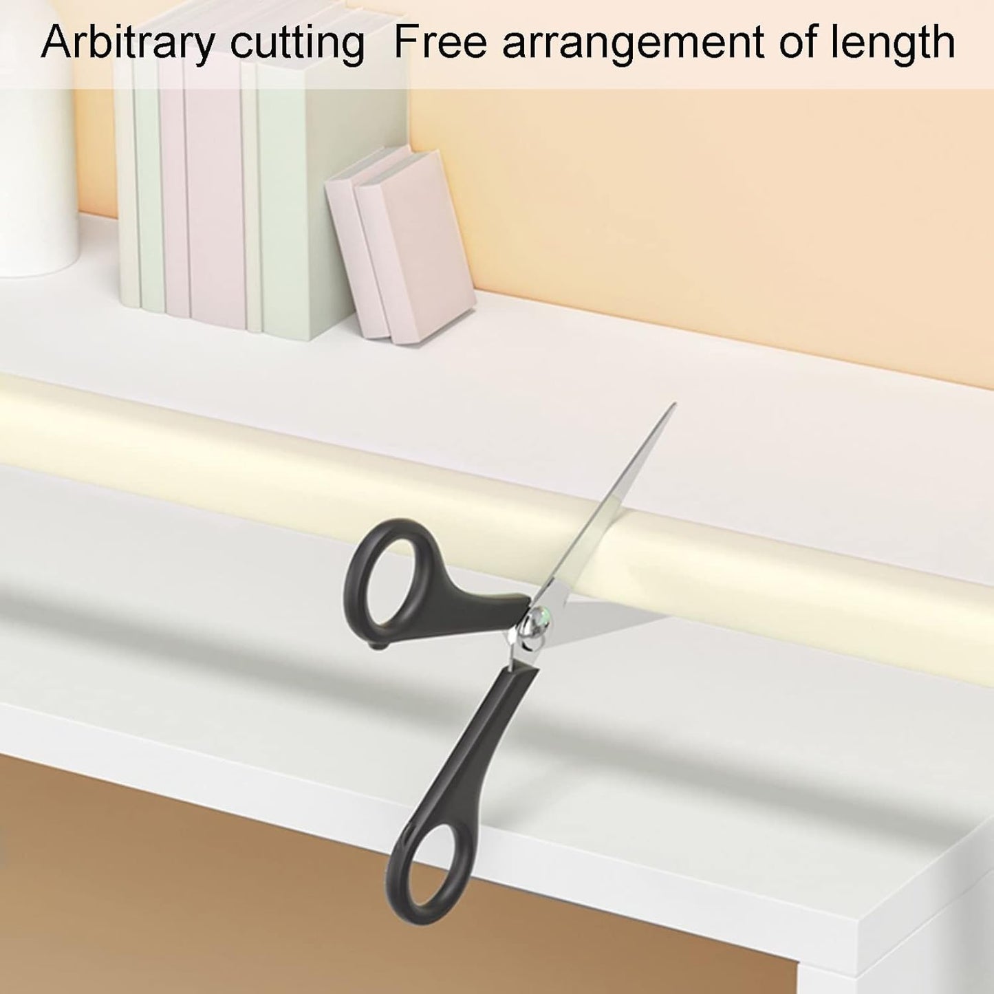 XPLKQXE Sharp Edge Safety Corner Edge Foam Padding, Edge Guards Bumpers Adhesive, Edge Corner Protector Guards for Table Edges & Sharp Corners(White-B,4pcs)