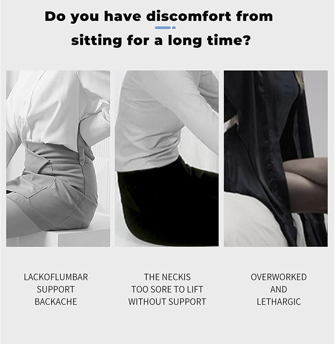 Back and Seat Cushion, Soothe+Cushion,Car Seats with Lumbar Support,Memory Foam Non Slip Skin with Back Support for Office Chair, Car (Green)