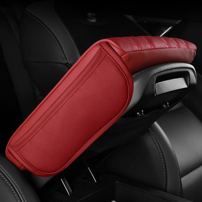 Universal Car Armrest Pad for Lexus RX|RX AL30 AL20 AL10 XU30 RX 450 350 200 270 Leather Armrest Box Center Console Cover Pad Waterproof Arm Rest Protector Decor Accessories,Beige01