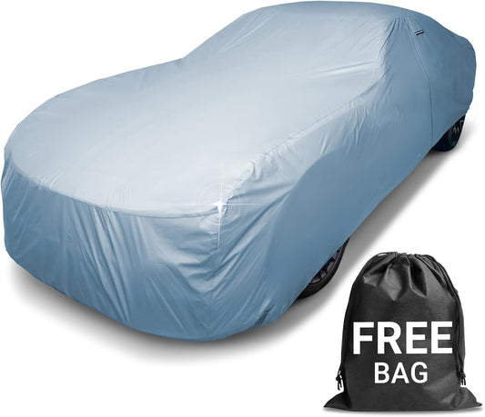 iCarCover Premium Car Cover for 2006-2009 Pontiac Solstice Heavy Duty Waterproof All-Weather Automobiles Custom Fit Indoor Outdoor UV Snow Protection Covers with Straps and Bag