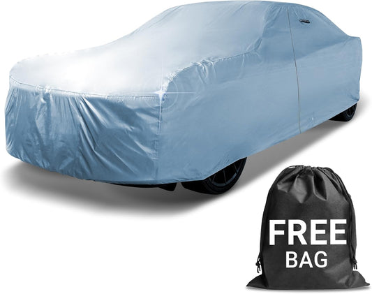 iCarCover Fits 1966-1972 Oldsmobile Cutlass Supreme Car Cover Automobiles Form-Fit Padded Full Exterior Waterproof Automobiles Protection Covers