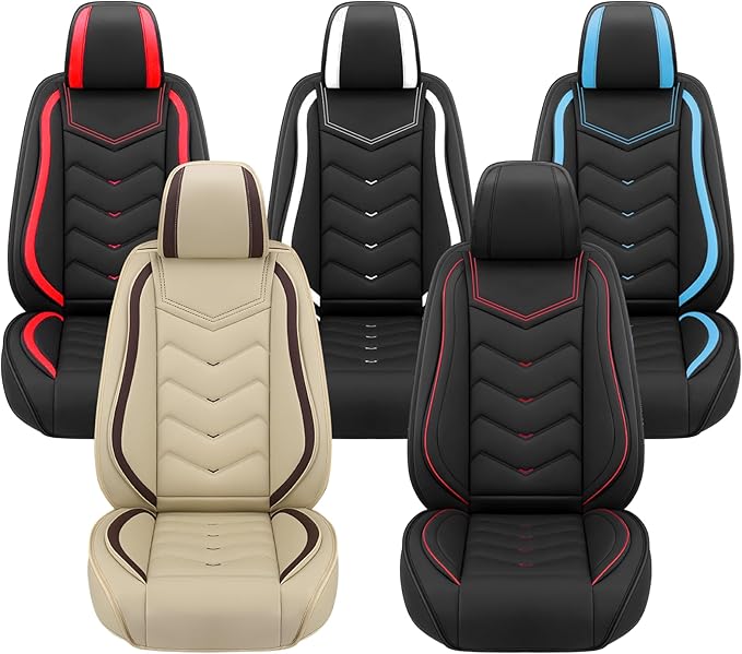 Car Seat Covers for Mercedes-Benz S-Class 2005-2025, Premium Nappa Leather Car Seat Cover, Stylish Sport Seat Covers， Automobile Seat Cover Sets.(Luxury 5 Seats/Coffee Color)