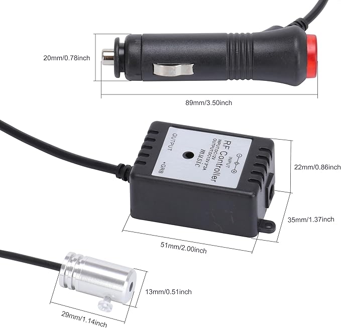 Car Ambient Lighting Optic Fiber 8 Colors Music Sound Active with RF Remote Control Car Decorative Atmosphere Lighting Kit DC 12V 1W 8m
