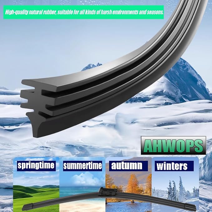 3 Wiper Front and Rear Wiper Blades for Mini Cooper Countryman 2017-2022, OE Original Style (23″/21″ Front/10″ Rear) For My Car