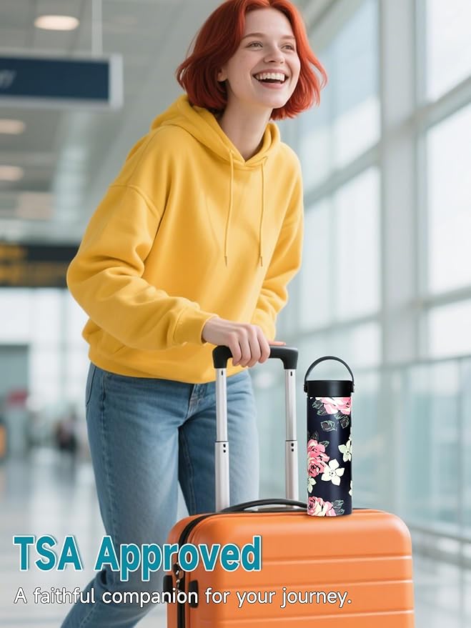 YOUSHARES Insulin Cooler Travel Case - 48H Verified Cooling with Temperature Display, TSA Approved Diabetic Medication Pen Vials Refrigerator with ℃/℉ Digital Temp Display, Portable for 1–7 Pens