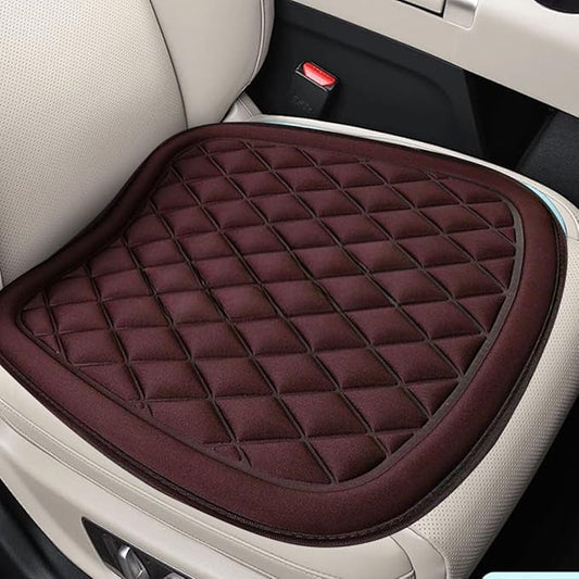 Car Seat Covers, Breathable Comfort Seat Protector Cover, Four Seasons Universal 3D Decompression Front Driver Seat Cover, Anti Slip Car Accessories for Most Vehicle Seats, Office Chairs (Red)