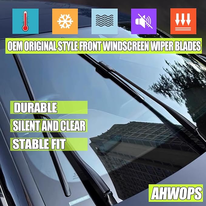 3 Wiper Front and Rear Wiper Blades for Lexus NX300 2018-2021,NX300h 2015-2021,NX200t 2015-2017, OE Original Style (26″/16″ Front/12″ Rear) For My Car