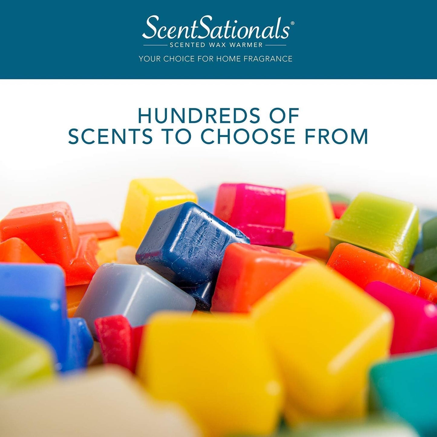 Scentsationals Wax Melts, Wax Cubes Strong Scent - Sweet Berry Cupcake - Long Lasting Scented Wax Melts for Warmer, 10oz (24-Cubes)