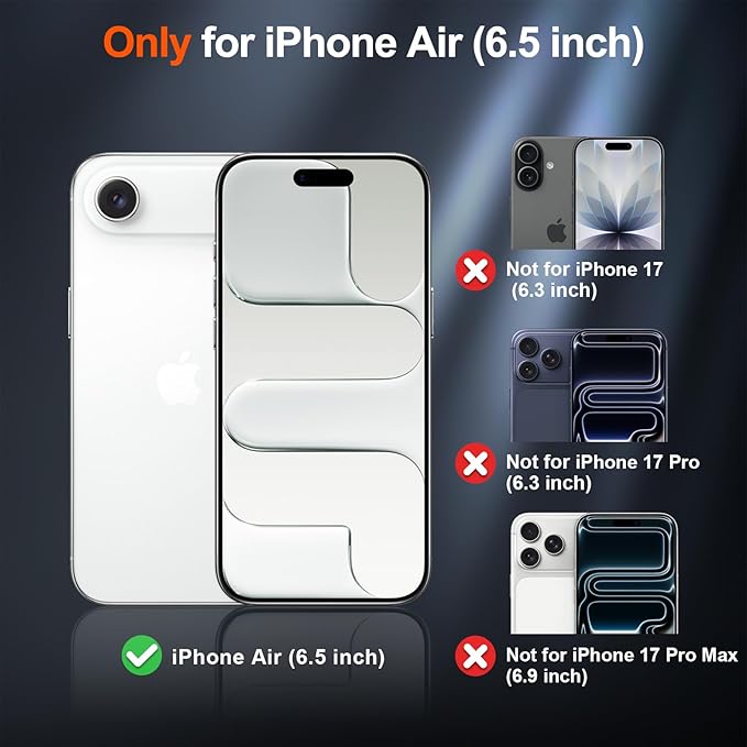 SUPFINE Magnetic for iPhone Air Case (Compatible with MagSafe)(Military Grade Drop Protection) Slim Translucent Matte Shockproof with Anti-Fingerprint Phone Cover for 17 Air,Forest Green
