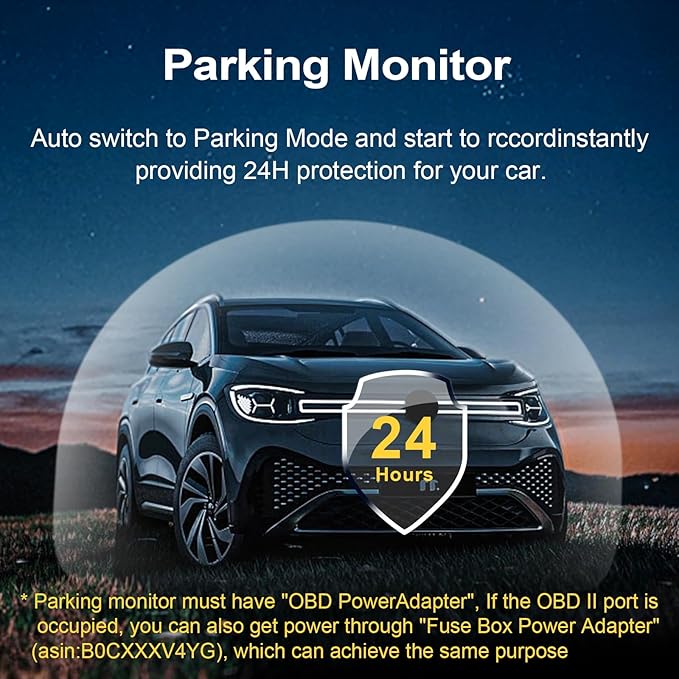 Mangoal 4K Dash Cam for Cadillac Escalade/Escalade ESV 2015-2020(Model B), Base Standard Premium Luxury, Model B & Model C Have Same Models Years but Vehicle Sensor Cover are Different, 64GB Card
