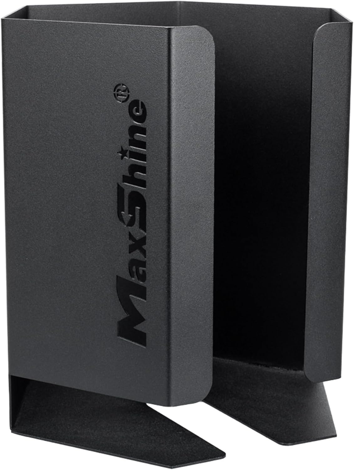 Maxshine 5" Universal Foam Pads Mini Holder – Wall-Mounted Organizer for 6+ Polishing Pads – Compact, Durable & Anti-Corrosive – Space-Saving Design for Garage & Mobile Car Detailing