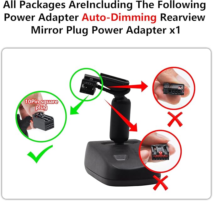 Mangoal 4K Dash Cam fit for GMC Acadia 2017-2023 (Model A), SE SEL Set AT4 Denali, Model A & Model B Have Same Models Years but Vehicle Sensor Cover are Different, Free App & WiFi, 64GB Card