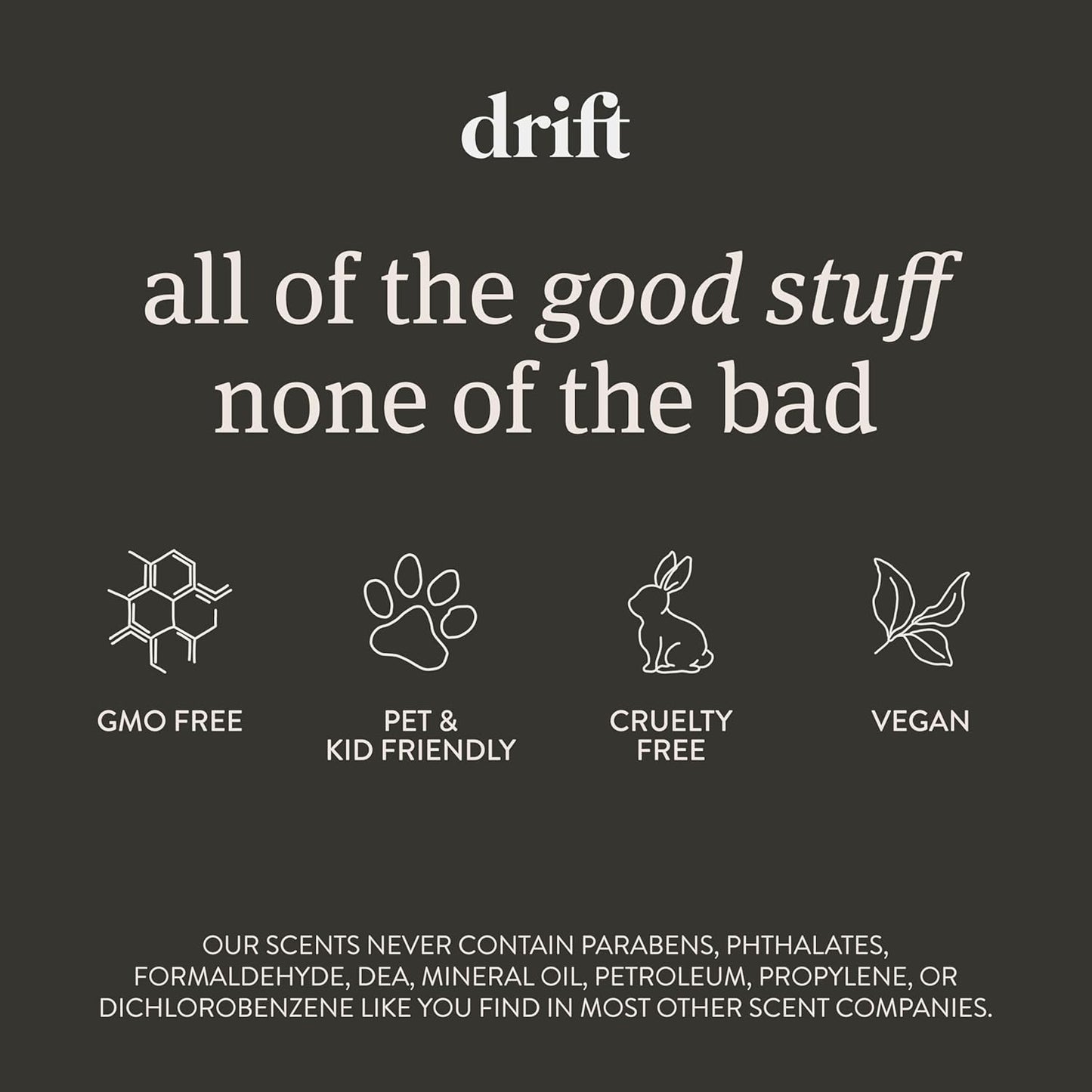 Drift Car Air Freshener - Stone Air Freshener - Car Odor Eliminator - Open Air Scent Starter Kit