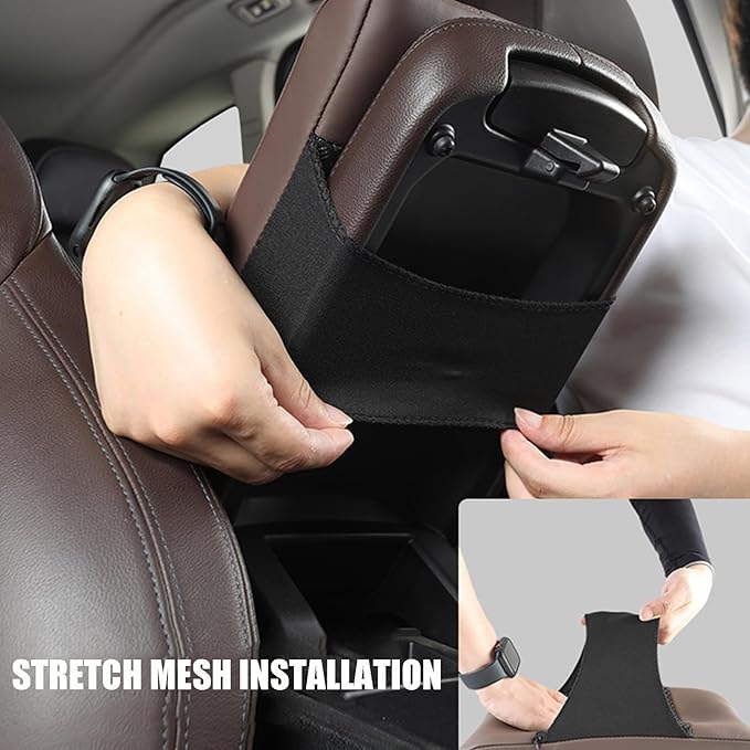 Car Armrest Cover Pad for Mazda CX-30 2020–2025 Premium Leather Center Console Armrest Cushion Pad Anti-Scratch Waterproof Auto Interior Accessories Black Style