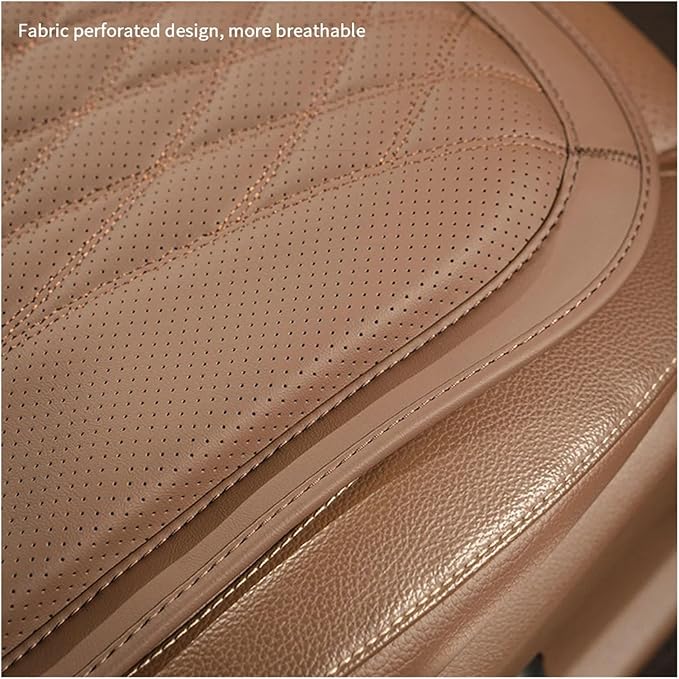 F Car Seat Cushion for BMW All Model I3 I4 I8 X1 X2 X3 X4 X5 X5M X6 X7 Z4 Car Lumbar Support Pillow Auto Seat Waist Back Cushion Y (Color : Orange C)