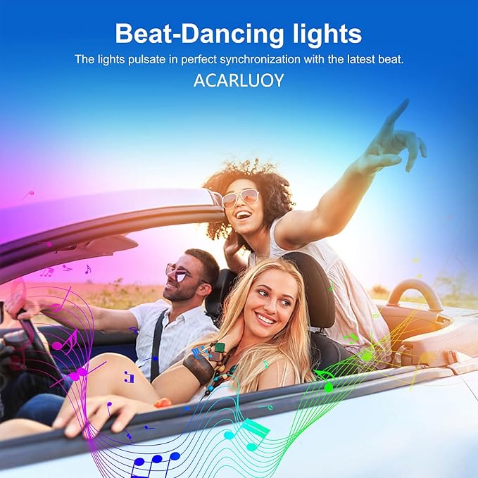 Car Interior Ambient Lights, RGB Neon Lighting for Tesla Model 3 2020,20 in 1 256 Colorful LED Acrylic Fiber Optic Strip,Multiple ModesDecoration Atmosphere with Music