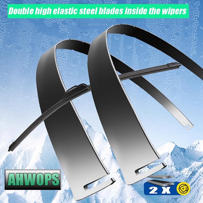 3 Wiper Front and Rear Wiper Blades for Ford C-Max 2013-2018, OE Original Style (28″/26″ Front/12″ Rear) For My Car