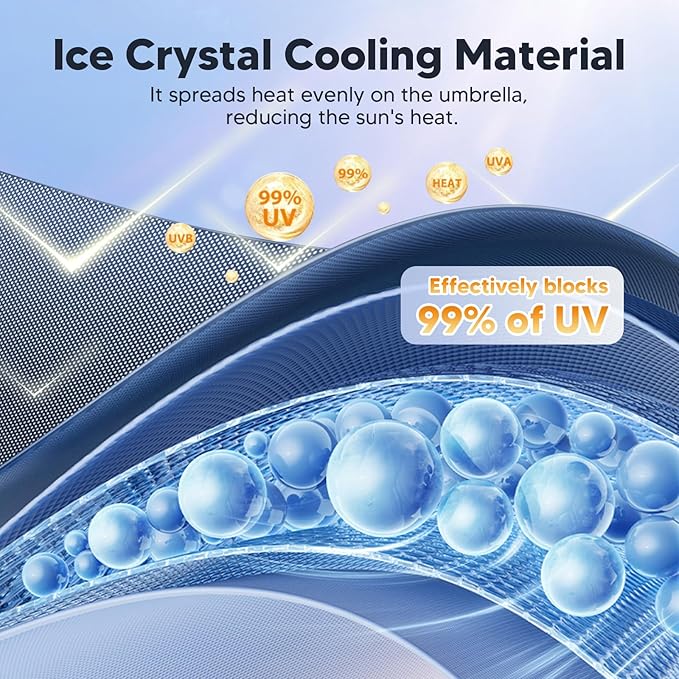 Autorder Windshield Sun Shade Umbrella for 2014-2023 Jeep Cherokee SUV Accessories,Upgraded Ice Crystal Material,Easy Setup Umbrella Sunshade for Car Windshield,100% Sun Blocking