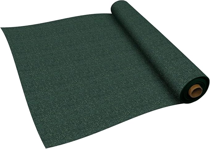 TANG Sun Shade Fabric Roll 8'x86' Shade Cloth for Garden Dark Green HDPE Mesh Shading Pergola Cover Replacement Canopy, 95% Blockage Sunshades for Outdoor Patio Backyard Plant