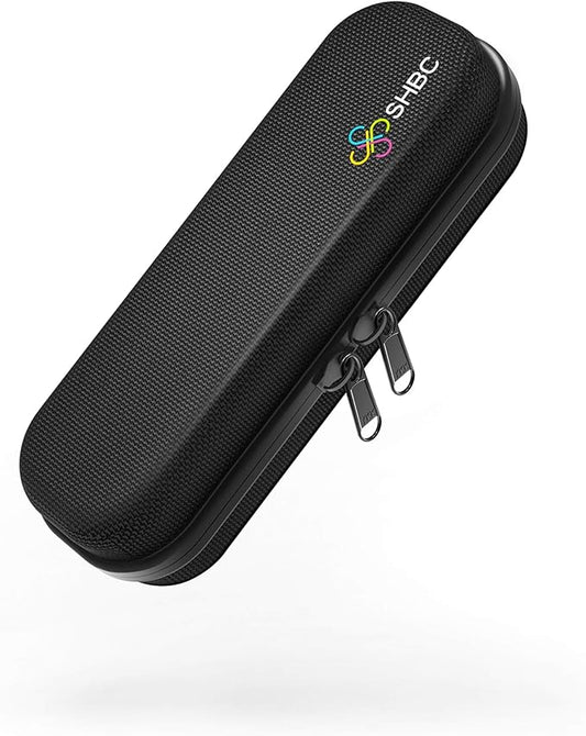 SHBC Compact Insulin Cooler Travel case for Diabetics Carrying On, Working, Office, etc. Well-Organized Small Bag for Medication Cooling Insulation Epi Pen Carrying Case with One Ice Pack Black …