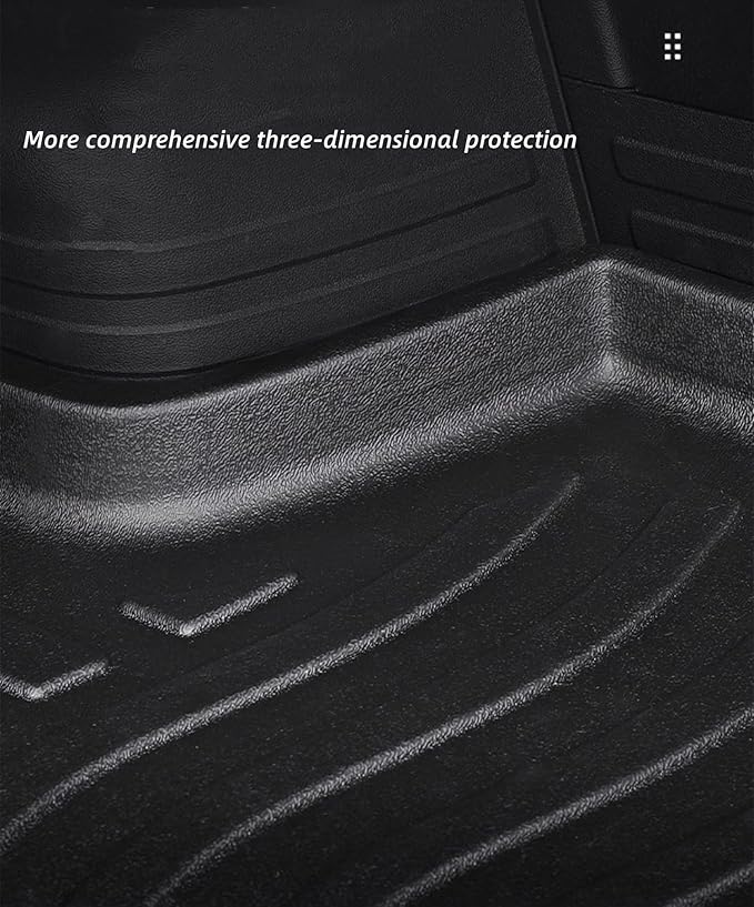 Cargo Liners Fits Honda CRV 2012-2016 Rear Trunk Floor Mats 3D Boot Tray All-Weather TPE Black