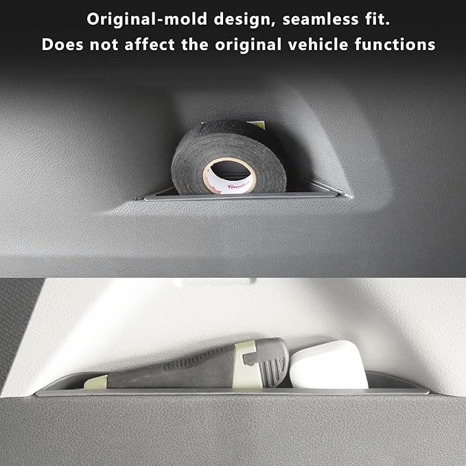 Trunk Organizer Box for Toyota Sienna 2021-2026 TPE Side Trunk Storage Multipurpose Car Storage Box Blocks Trunk Divider