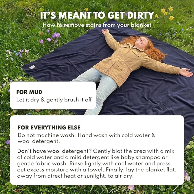Woolly Mammoth Woolen Company Merino Wool Blanket - 80% Merino Wool - Camping Blankets for Cold Weather - Mositure-Wicking for Overlanding, Hunting, Emergency Kits, Bushcraft (66" x 90" Moss)