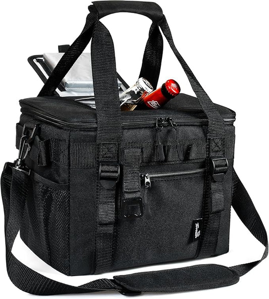 Tirrinia Soft Cooler Bag 24 Cans, Insulated Leakproof Portable Cooler with Lightweight & Adjustable Strap - Small Beach Cooler for Camping, Travel, Car, Picnic, Lunch Cooler Box