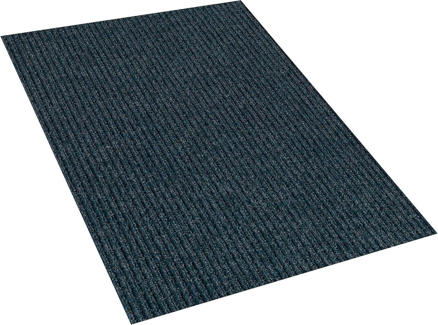 KOECKRITZ Heavy Duty Durable All Weather Indoor/Outdoor Non Slip Entrance Mat Rugs and Runners for Office Business Building Home Garage Front Door (5' x 15', Blue)