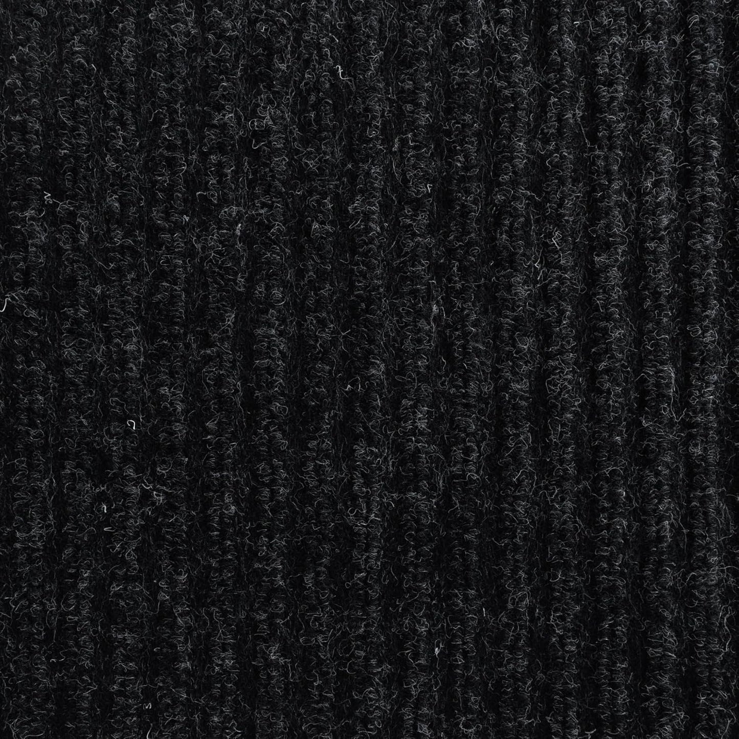 iCustomRug Spartan Weather Warrior Duty Indoor/Outdoor Utility Ribbed in 3ft,4ft,6ft Widths 70 Custom Sizes with Natural Non-Slip Rubber Backing 4'X58' in Black