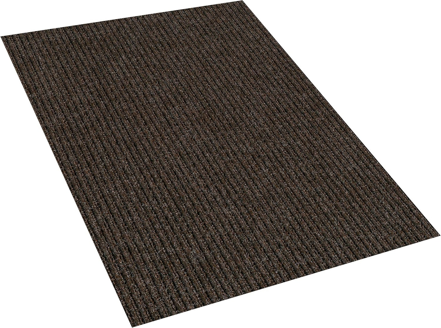 KOECKRITZ Heavy Duty Durable All Weather Indoor/Outdoor Non Slip Entrance Mat Rugs and Runners for Office Business Building Home Garage Front Door - 2' x 5' Brick