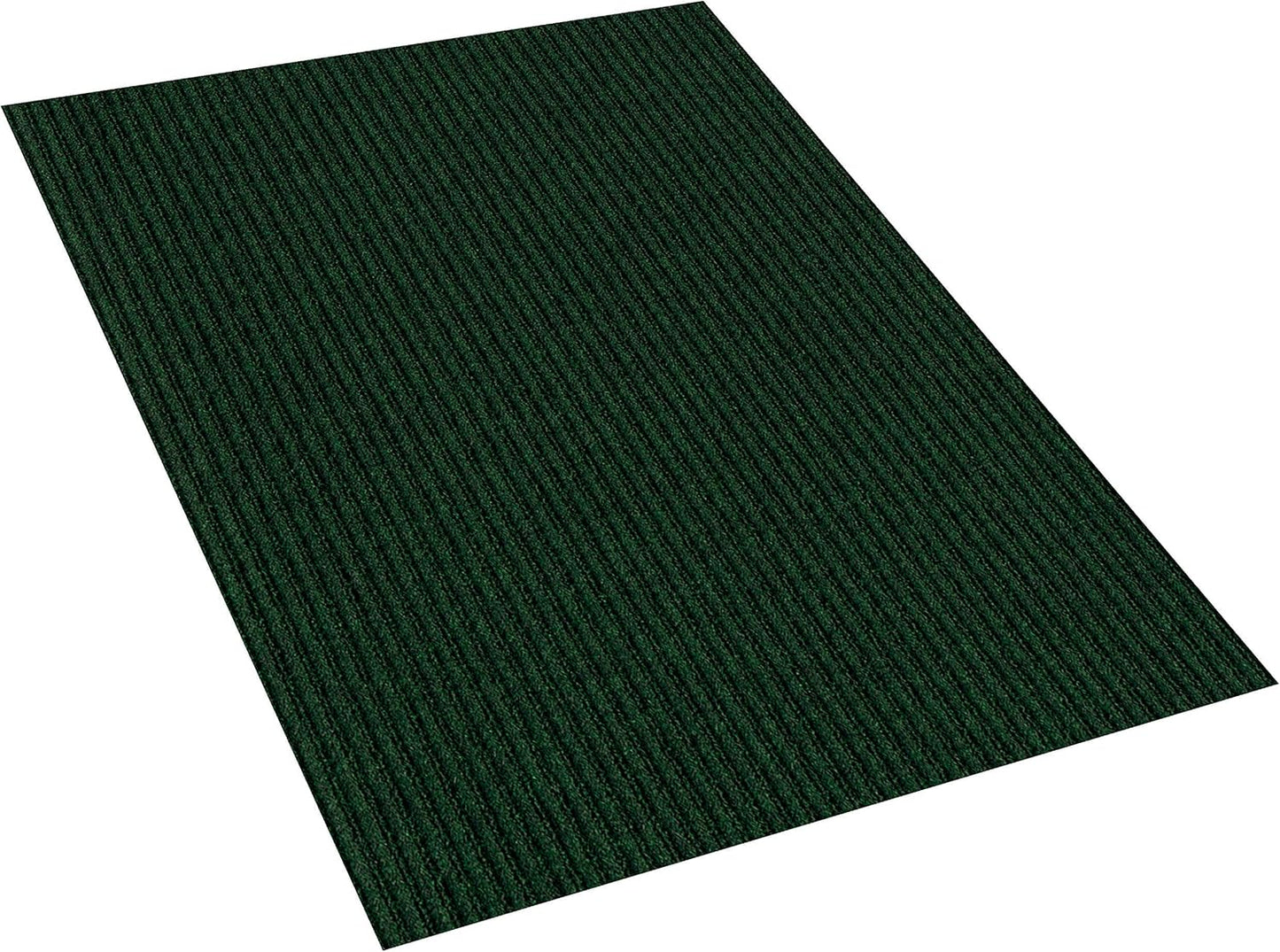 KOECKRITZ Heavy Duty Durable All Weather Indoor/Outdoor Non Slip Entrance Mat Rugs and Runners for Office Business Building Home Garage Front Door (3' x 17', Green)